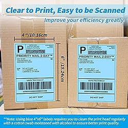 Memoking 4x6 Thermal Direct Shipping Labels