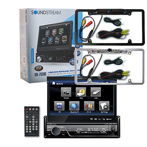 Bluetooth + Wireless Remote & Dco Waterproof Backup Camera W
