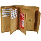 Leather Squeeze Coin Pouch Coin Purse by Marshal ® wallet