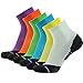 Running Socks, NIcool Mens Athletic Performance Comprssion Ankle Dress Socks