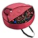 Tiny Tim Totes 83-DT5578 Premium Holiday Christmas Bag with Bonus Center Storage Wreaths, 36-inch, Red