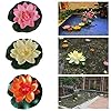 4-Pcs-Solar-Water-Feature-Artificial-Lotus-Floating-Pond-Planter-Realistic-Water-Lily-Fountain-Waterproof-Landscape-Plants-Decoration-18cm-As-Shown-1 4 Pcs Water Feature Artificial Lotus Floating Pond Planter Realistic Water Lily Fountain Waterproof Landscape Plants…