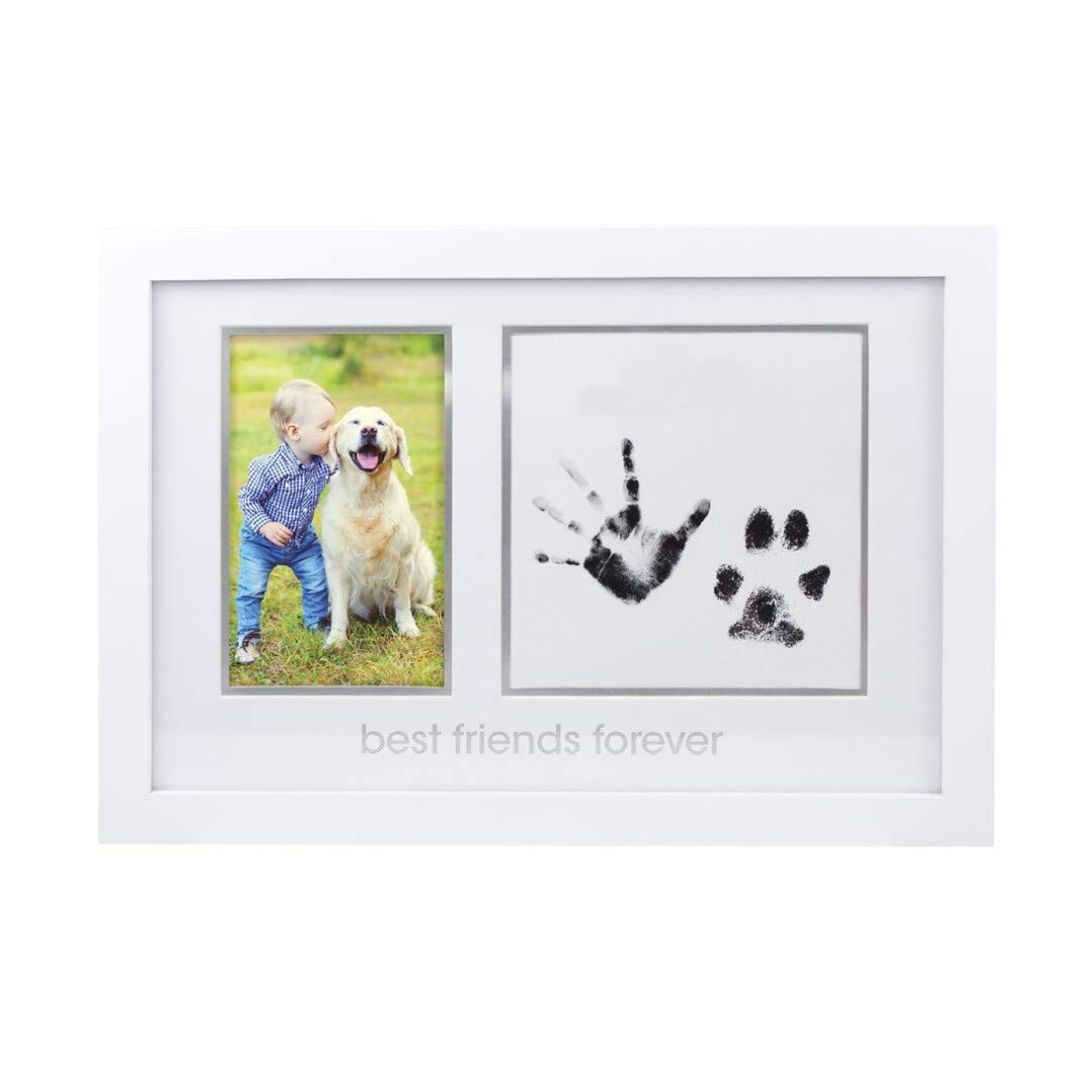 Pearhead BFF Paw Print and Baby Prints Frame