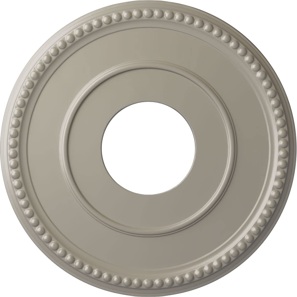 Ekena Millwork Bradford Ceiling Medallion, Pearl White