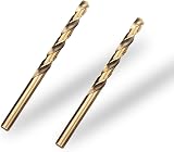 Meccion HSS Cobalt Jobber Drill Bit 2pcs 8.5mm DIN 338 5% Co Twist