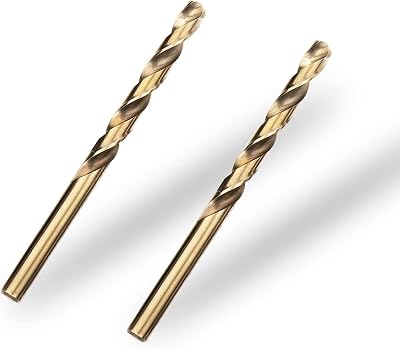 Meccion HSS Cobalt Jobber Drill Bit 2pcs 8.5mm DIN 338 5% Co Twist