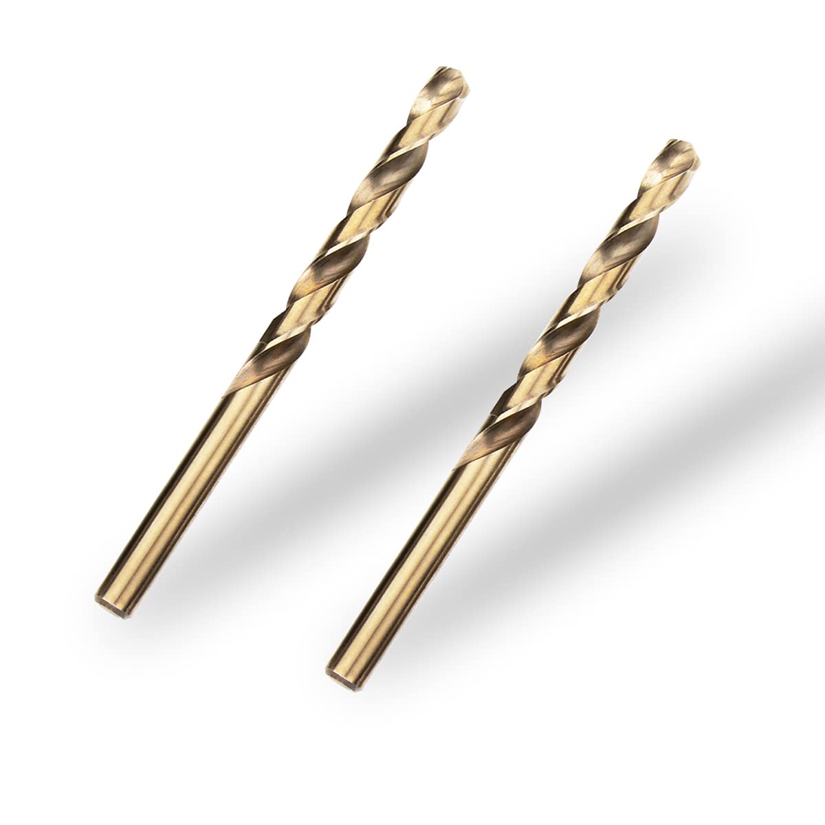 Meccion HSS Cobalt Jobber Drill Bit 2pcs 8.5mm Twist Drill Bit for Drilling Stainless Steel and Metal — image 1