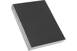 VILLCASE 10 Pcs Black Foam Board 30x40cm - 5mm Foam Core Sheets for DIY Crafts, Posters and Architectural Models - Lightweigh