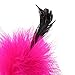 Cat Teasers Cheerleading Pom Poms Soft Crinkle Streamers Feather Teaser and Exerciser Wand for Cat and Kitten,2 Pack