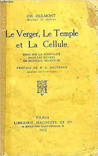 Amazonfr Le Verger Le Temple Et La Cellule Essai Sur La - 