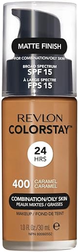 Revlon ColorStay Liquid Foundation Combination/Oily Skin SPF 15 400 Caramel 30ml