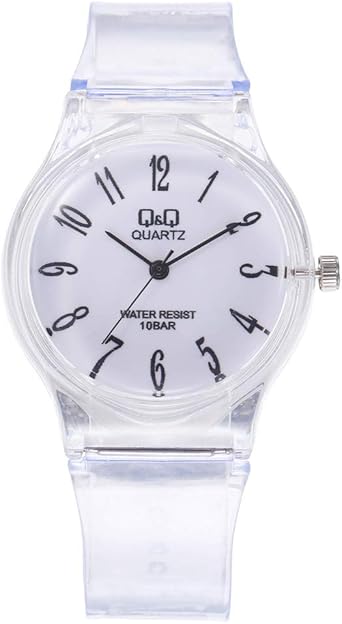 ZZXIAN Reloj de Mujer Transparente QQ Watch Reloj de Pulsera ...