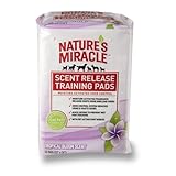 Nature's Miracle Scent Release Training Pads, Tropical Bloom Scent, 10 Count (NM-5372)