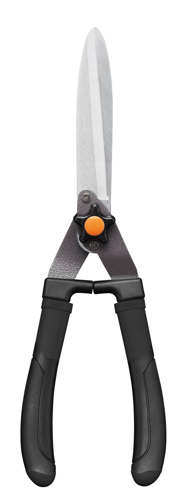 Fiskars Hedge Trimmer, With slip-proofed SoftGrip-handles, Blades of steel, Length: 55 cm, Matte black, HS10, 1027529