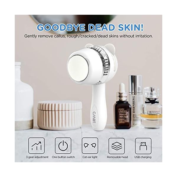 Cahot-Electric-Hard-Skin-Remover-with-Vacuum-Absorption-Rechargeable-Electric-Callus-Remover-Foot-File-Pedicure-Tools-Professional-Pedi-Feet-Care-for-Cracked-Heels Cahot Electric Hard Skin Remover with Vacuum Absorption, Rechargeable Electric Callus Remover Foot File Pedicure Tools…