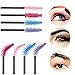 Yuelong 300 Pack Colored Disposable Nail Tips Acrylic Nail Tools Extensions Applicator Makeup Nail Tips Kits