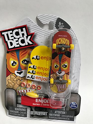 Tech Deck Enjoi Jimmy Carlin Luchador Fingerboard Skateboard