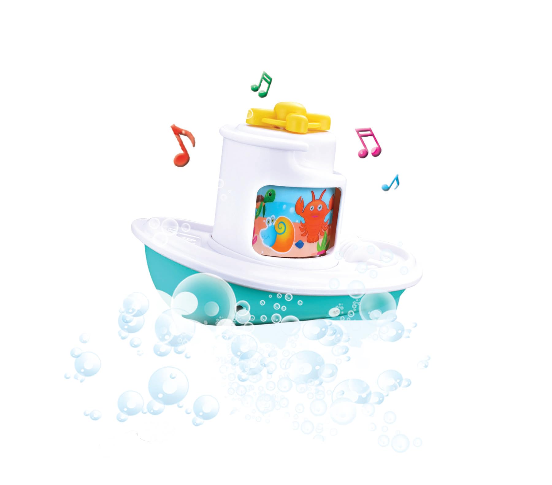 Bb Junior Bburago SPLASH N PLAY MUSIC TUGBOAT Preschool Bath Toy