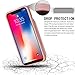 Arae Case for iPhone X/iPhone Xs - Wallet Case with PU Leather Card Pockets [Shockproof] Back Flip Cover for iPhone X/Xs 5.8 inch (Rosegold)