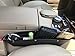 Car Pocket Organizer Fills the Gap Between the Seats,Console Side Pocket,Car Organizer,Car Seat Catcher- Pack of 2(Black)