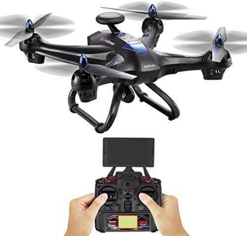 Clearance ! 6 Axis Gyro- Vanvler { GPS HD Camera Drone Helicopter } X183 With 2MP WiFi Quadcopter (black)