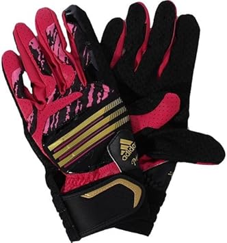 Amazon アディダス Adidas Professional アディダスプロフェッショナルバッティンググローブ 両手用 ピンク ブラック Adj Kbk33 Ah8047 Adidas アディダス グラブ ミット