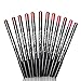 12PCs Lip Liner Pencil Waterproof Smooth Matte and Longlasting Retro Red and Pink Lipliner Pen Set
