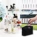 Awenia Makeup Organizer 360-Degree Rotating, Adjustable Makeup Storage, 7 Layers Large Capacity Cosmetic Storage Unit, Fits Different Types of Cosmetics and Accessories, Plus Size with Makeup Bag