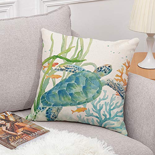 outdoor pillows beach theme