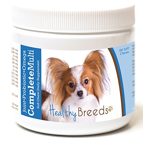 Healthy Breeds Papillon All in One Multivitamin Soft Chew 60 Count