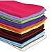 Team Hydrate 12 Fashion Cotton Headbands - Stretch Elastic - Yoga Woman Sports Accessories - Girl and Teens (Mulit-Color)