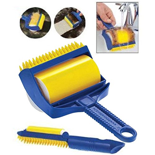 Sticky Roller for Pet Hair, Clothes, Sofa, Bathroom Rugs, Speaker Grilles, High Chairs Strollers, Car Seats