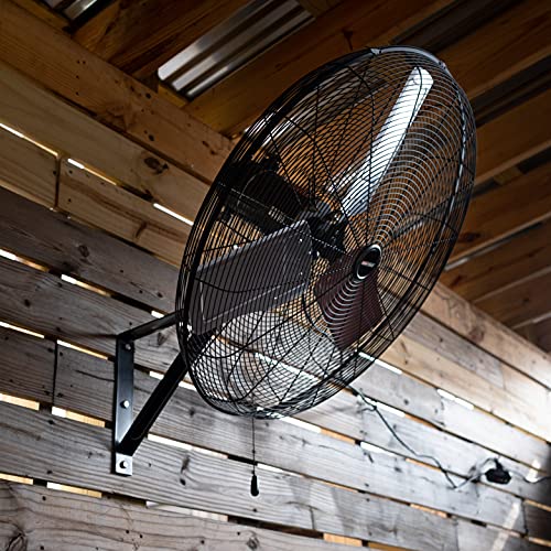 OEMTOOLS OEM24894 30" Outdoor Oscillating Wall Fan, 7200 CFM Large