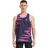 Sanken Seamless Marathon Tank Top Lightweight Running Singlet Shirt Dry Fit Workout Sleeveless T-Shirt