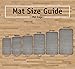 Bone Dry Striped Pet Cage Mat, X-Large - 25 x 39, Gray
