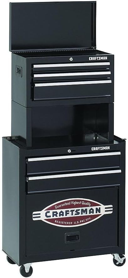 Craftsman 5 Drawer Homeowner Tool Center Chest Cabinet With Riser