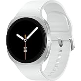 Samsung Galaxy Watch 8 (2025) 40mm Bluetooth Smartwatch, Cushion Design, Fitness Tracker, Sleep Coaching, Running Coach, Energy Score, Heart Rate Tracking, Silver [US Version, 2 Yr Warranty]