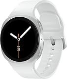 Samsung Galaxy Watch 8 (2025) 40mm Bluetooth Smartwatch, Cushion Design, Fitness Tracker, Sleep Coaching, Running Coach, Energy Score, Heart Rate Tracking, Silver [US Version, 2 Yr Warranty]