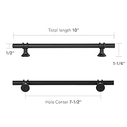 Home Expert 25 Pack 7-1/2 Inch Cabinet Handles