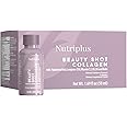 Farmasi Nutriplus Beauty Shot Collagen 12pcs x 50ml/1.69flOz - Liquid Supplements with Type I & III Collagen Hyaluronic Acid Vitamins C, E, B5, B6, and Biotin Skin Health Hydration Anti-Aging Benefits