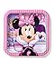 American Greetings Minnie Mouse Party Supplies Disposable Paper Dessert Plates, 40-Count