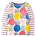 Fiream Girls Childlike Pattern Cotton Long Sleeve T-Shirt