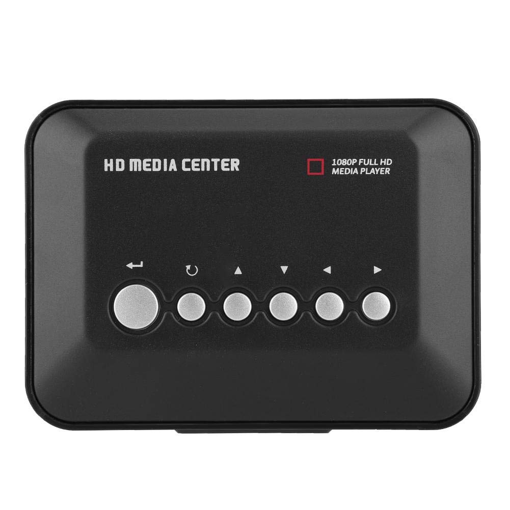 Garsent HDMI Media Player, Mini 1080P HDMI Media Audio Video Advertising Player Support USB, SD Card, U Disk Media Streaming Devices with Remote Control.(uk)