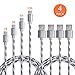 Ofspower 4Pack 1ft 3ft 6ft 10ft Braided USB Type C to A Fast Data & Charging Cord for Macbook, LG G6 V20 G5,Google Pixel, Nexus 6P 5X, Nintendo Switch, Samsung Galaxy S8+