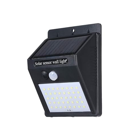 Amazon Com Solar Wall Lights 3 7v 8w 40 Led Pir Motion Sensor Ip65