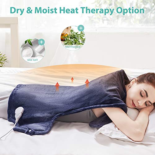 Heating Pad, Weighted Heating Pads for Cramps, 14'' x 20'' Electric