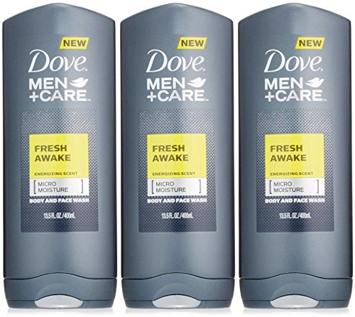 Dove body & face wash 13.5 ounce mens fresh awake (…