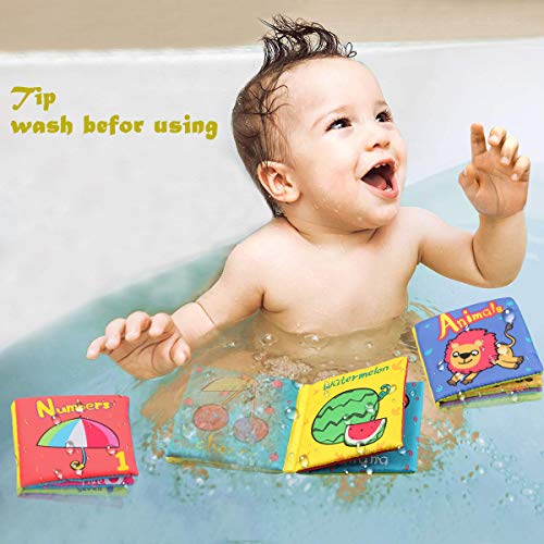 image for Aitey Soft Books for Babies, Baby First Book Nontoxic Resist Tearing, 