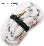 WMN_TRULYSTEP New Gun Barrel Rope Cleaner .17 .22 Cal .308 .380 9 mm Caliber 12 20 28 Gauge Rifle/Pistol/Shotgun, G01, 12 Ga Gauge