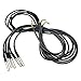 Aideepen 5pcs DS18B20 Temperature Sensor,DS18B20 1-Wire Thermometer Module Digital Stainless Steel Tube Probe 1 M/39.37'' for Arduino, Pi